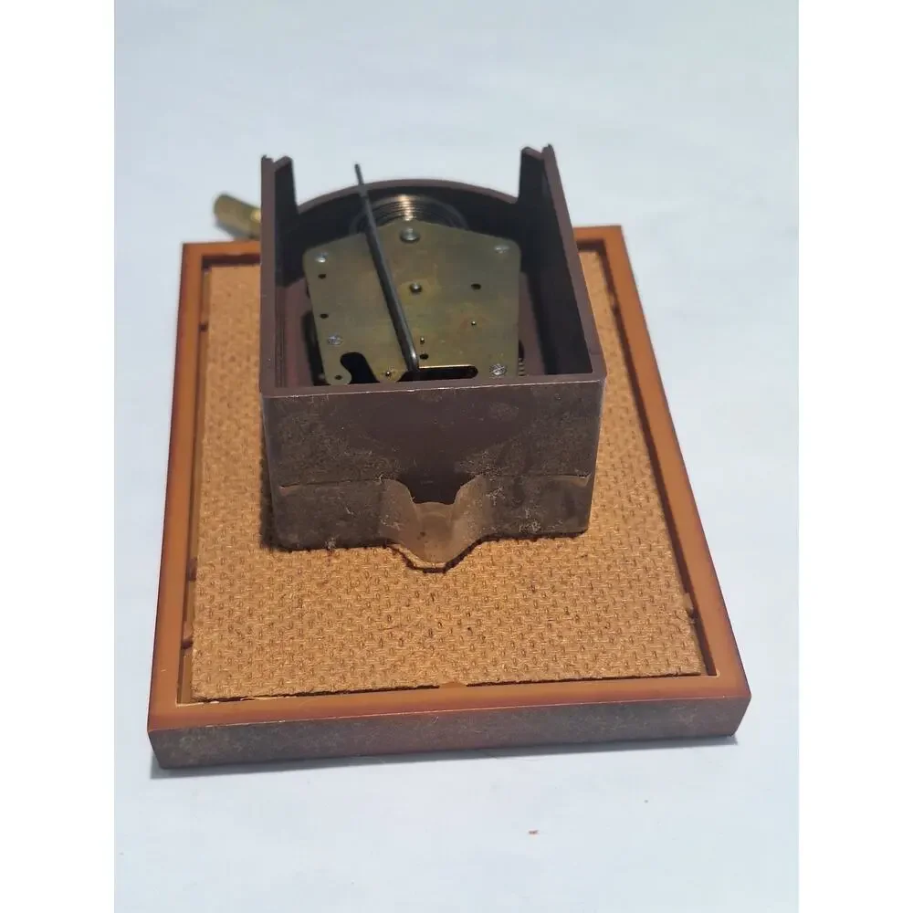Hummel Ars Sacra 9636 Mechanical Wind Up Clock Germany Tested No Key - Pendulum